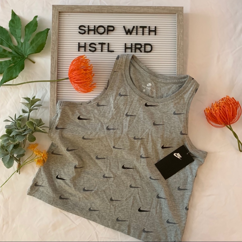 Nike Swoosh Crop tank NWT